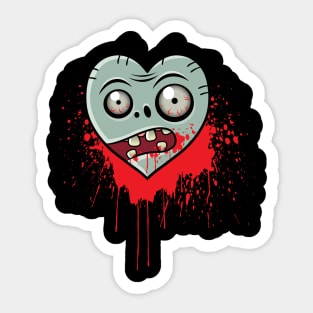 I love zombie Sticker